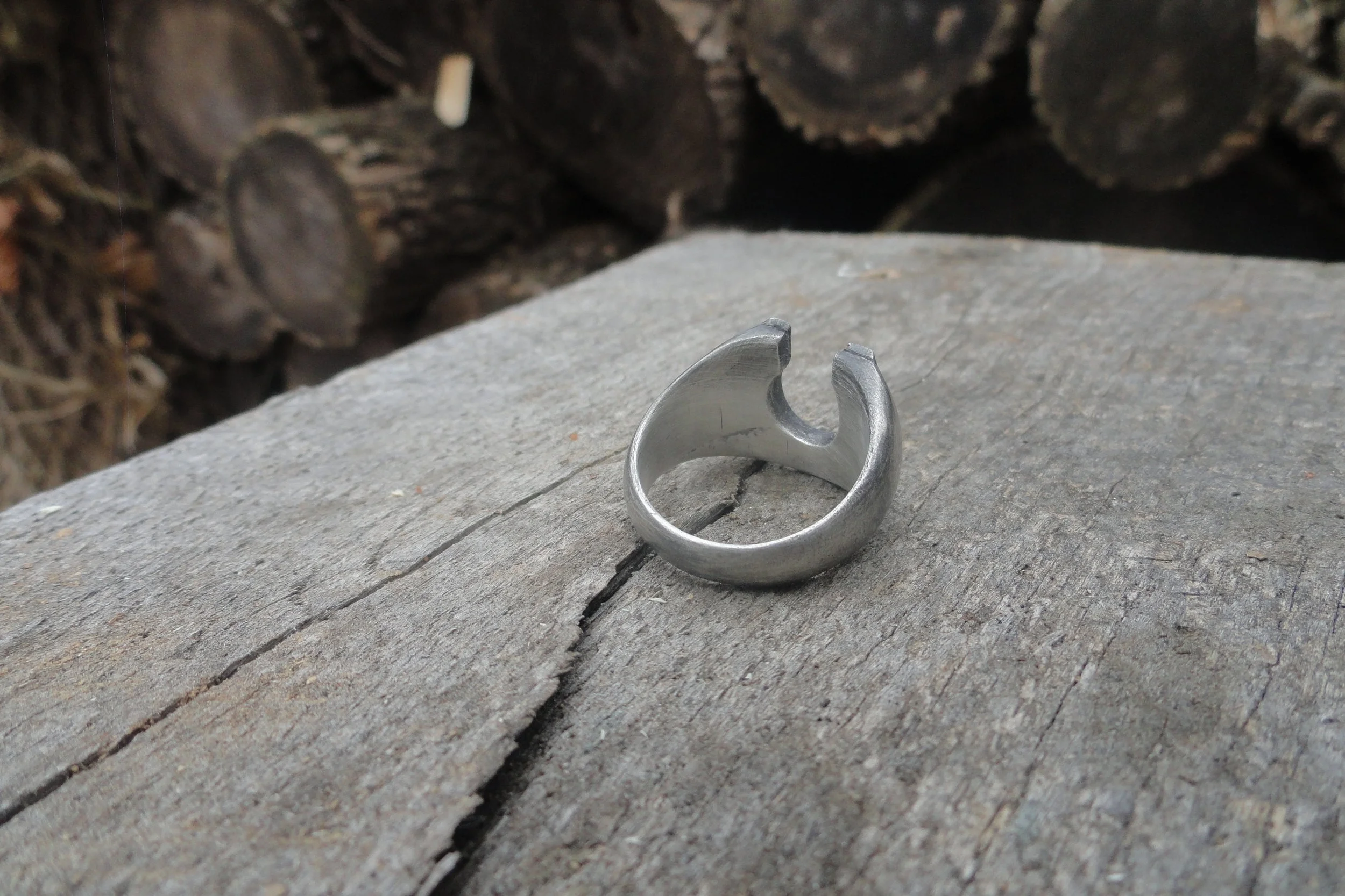 Luck Horseshoe Ring — Maker and Smith